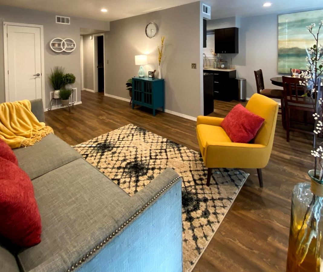 Evie'S Campus-Close 2 Bedroom Luxury 奧克拉荷馬 外观 照片