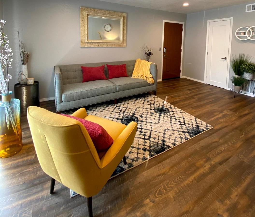 Evie'S Campus-Close 2 Bedroom Luxury 奧克拉荷馬 外观 照片