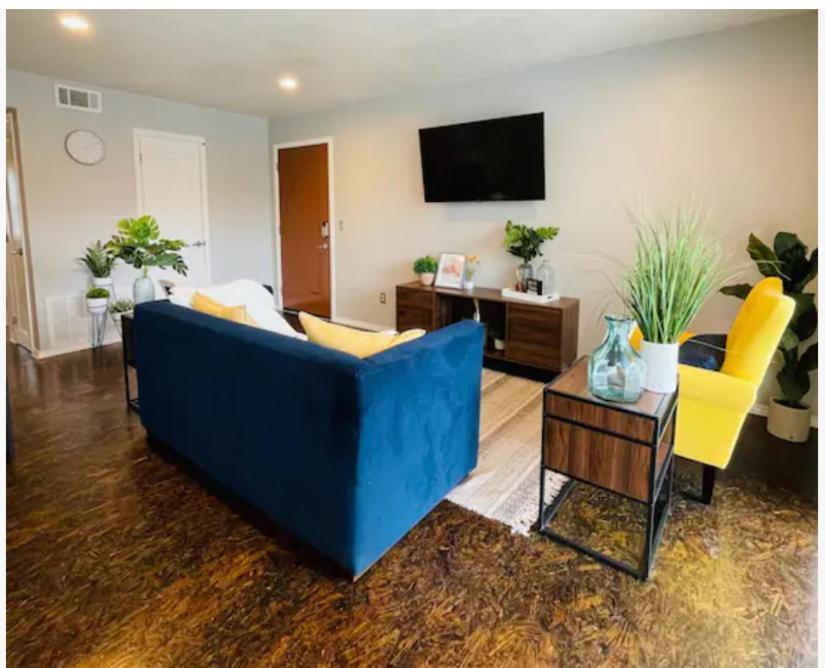 Evie'S Campus-Close 2 Bedroom Luxury 奧克拉荷馬 外观 照片